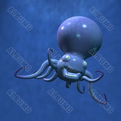 Ollie the Toon Octopus