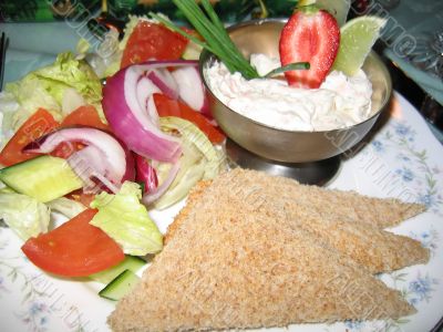 Smoked Salmon Pate and Brown Toast