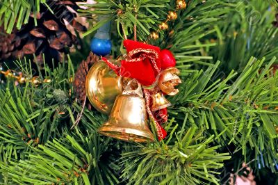 Bells and Bows Christmas Tree Ornaments