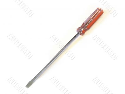 Long Red Screwdriver