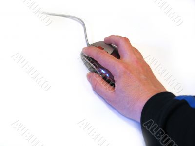 Hand on Mouse