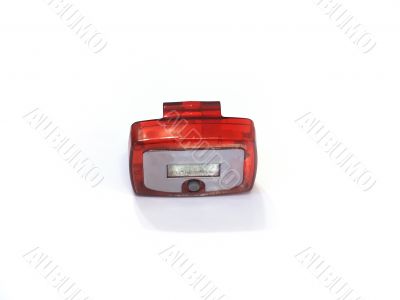 Red Pedometer
