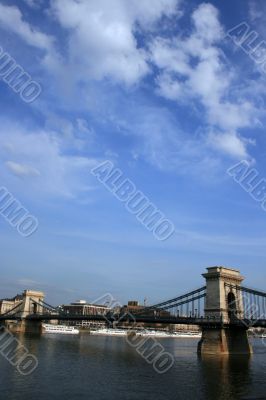 Chainbridge over the Danube