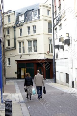 Man and Woman Shopping
