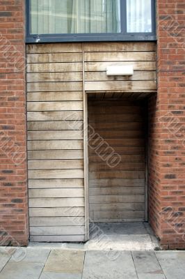 Modern Wooden Doorway