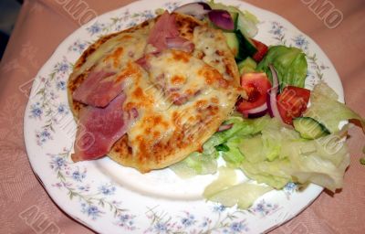 Cheese and Ham Potato Cakes