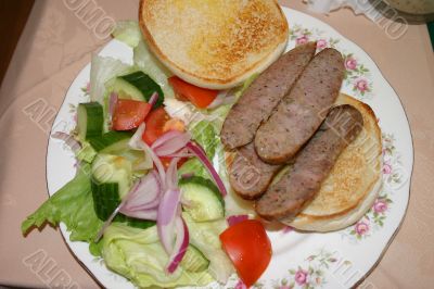 Cumberland Sausage on a Bun