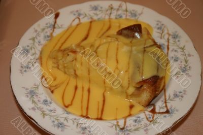 Dutch Apple Flan