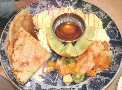 Pancakes and Ice Cream