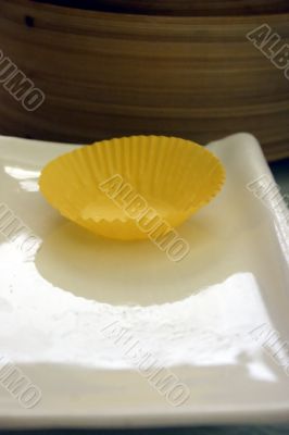 Empty Chinese Tart Wrapper