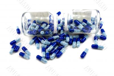 bottles and capsules