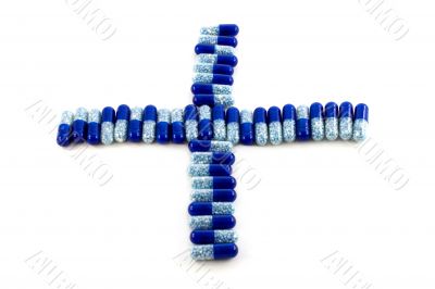 cross of capsules