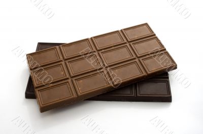 blocks of chocolate
