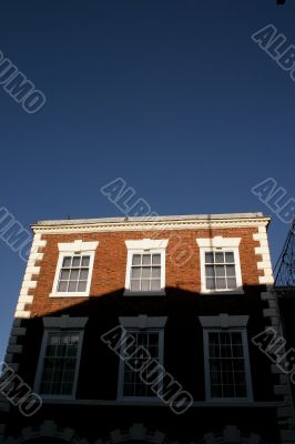 Historic Building in Shadow in Chester