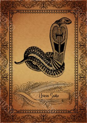 Parchment with egyptian elements