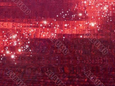red winter background