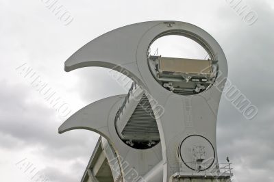 Falkirk Wheel in Scotland