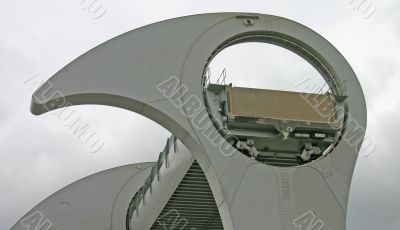 Falkirk Wheel in Scotland