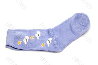 Blue sock