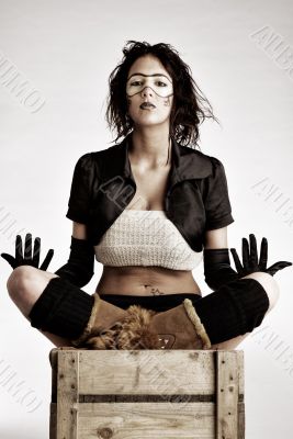 Sience fiction girl