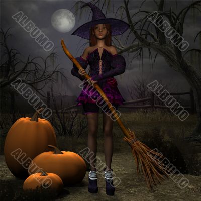 Pumpkin Witch