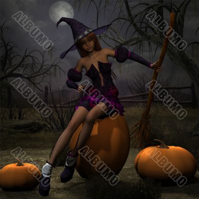 Pumpkin Witch