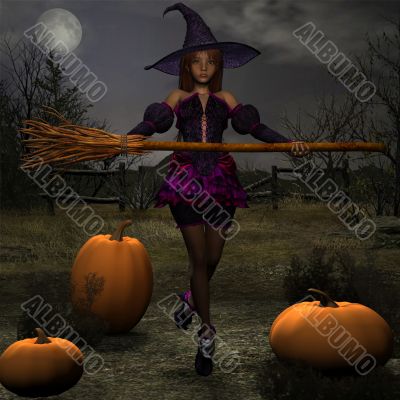 Pumpkin Witch