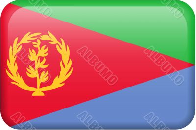 Eritrea Flag Button