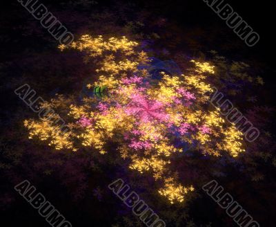 Colored ornament