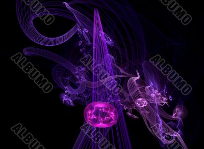 Violet sphere