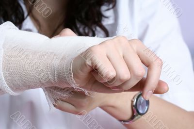 Portrait of a young doctor!