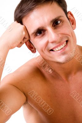 Smiling man