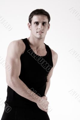 Sexy man in underwear