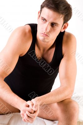 man is thiniking