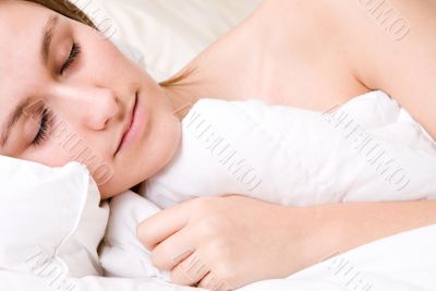 Sleeping girl