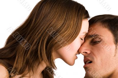 Boy gets the kiss