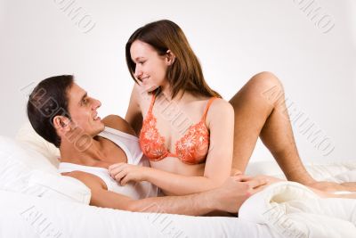 Caring couple