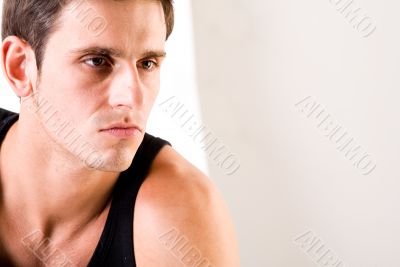 Sexy male portrait