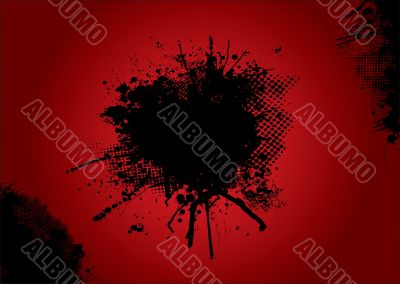 blood halftone