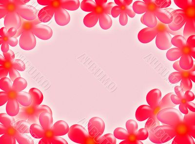 Flowers frame