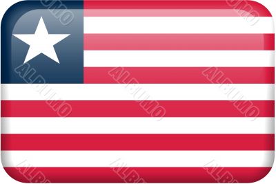 Liberia Flag Button