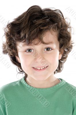 Small handsome boy