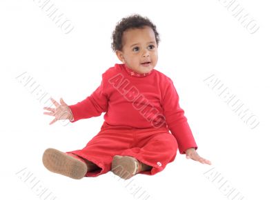 adorable happy baby