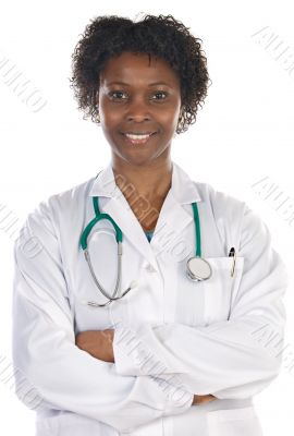 African american woman doctor
