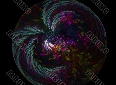 Ornament in the sphere