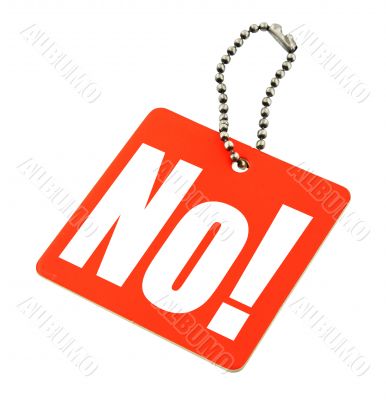 Tag with NO
