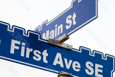Main Street Sign