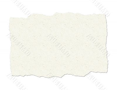 Ripped Canvas Illustration