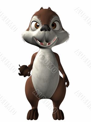 Toon Squirrel