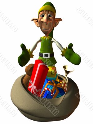 Cartoon Elf